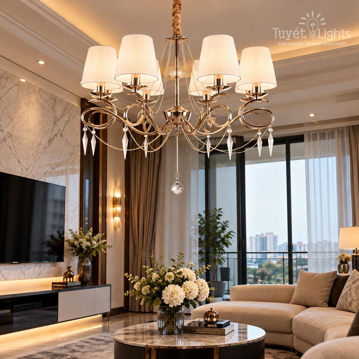 BNN- Đèn Chùm Hiện Đại Ø620 | DC268T6